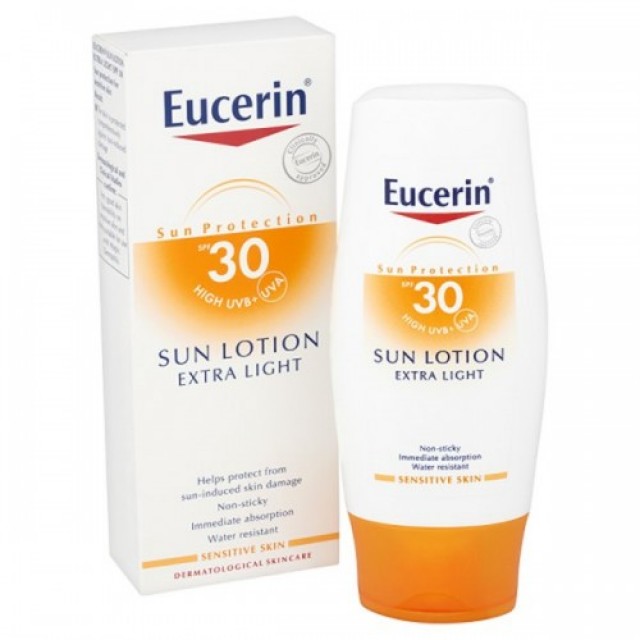 EUCERIN SUN IZRAZITO LAGANI LOSION ZA ZAŠTITU OD SUNCA SPF30 150ML